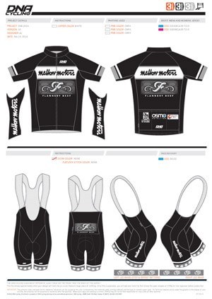 Mellow Motors Cycling Team - The new kit for 2015 #1