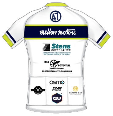 Mellow Motors Cycling Team - Mellow Motors Jersey Back 4